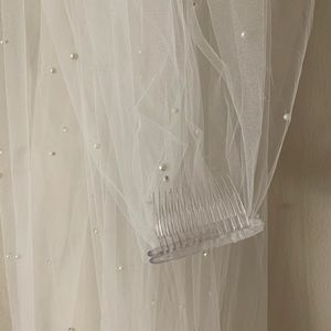 Cathedral Pearl Wedding Veil